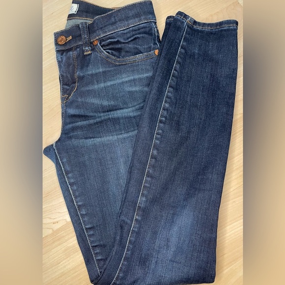 Madewell Women’s “Skinny Skinny” Jean Dark Wash Size 25 - Picture 1 of 5
